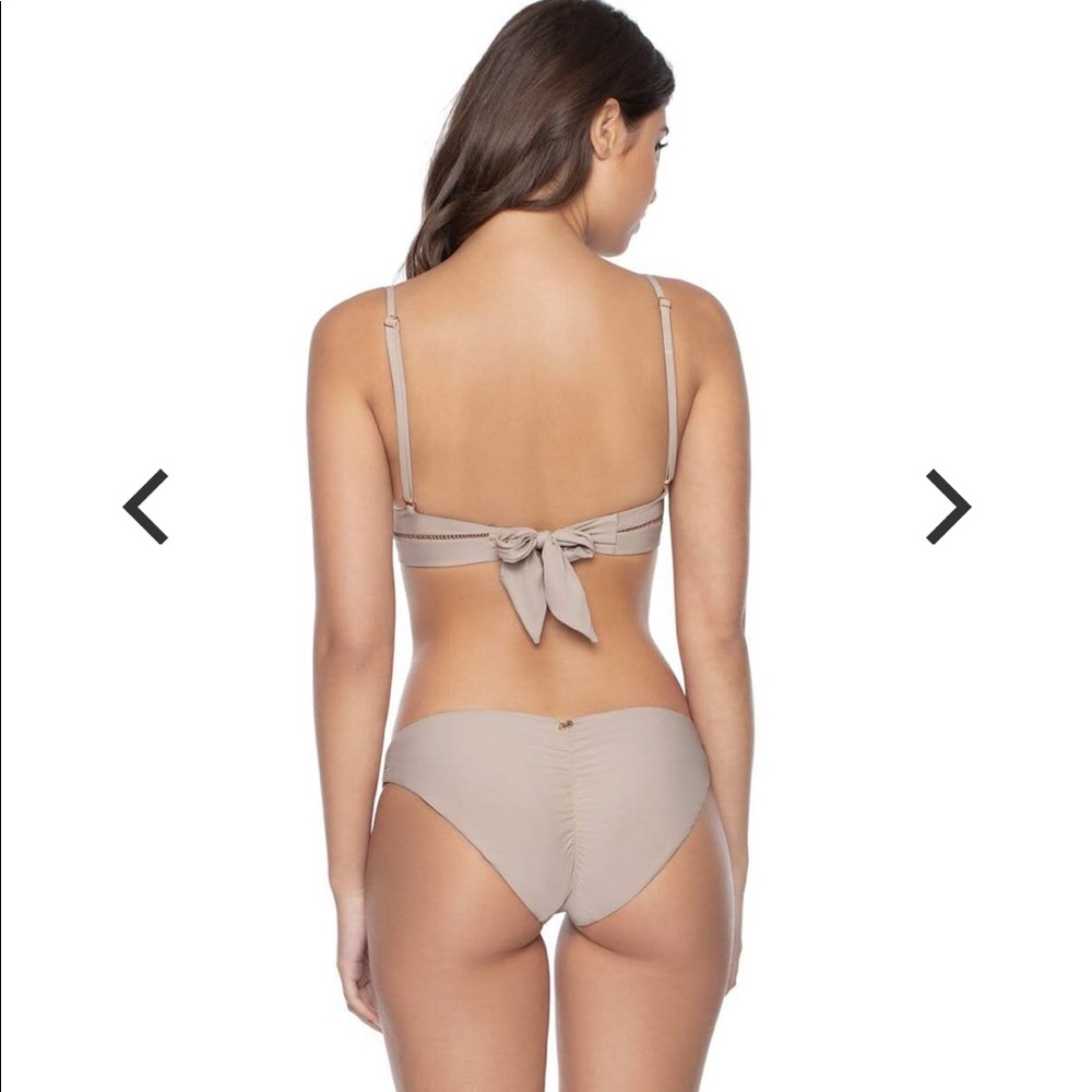PQ Swim Basic Ruched Full Bottom - Picture 2 of 7